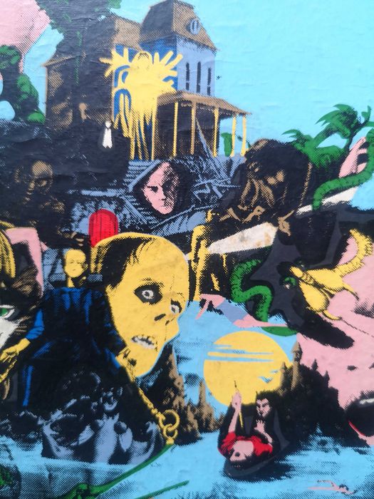 Cartaz / cartonado de cinema / filme Horror Show