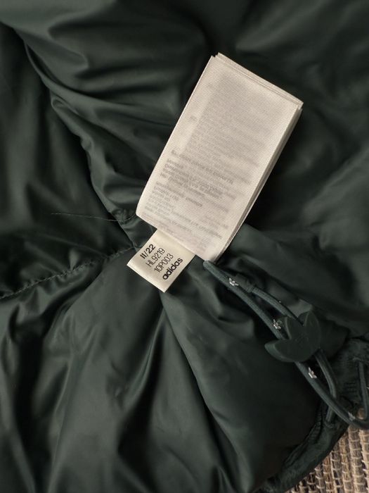 Пуховик Adidas Monogram Green