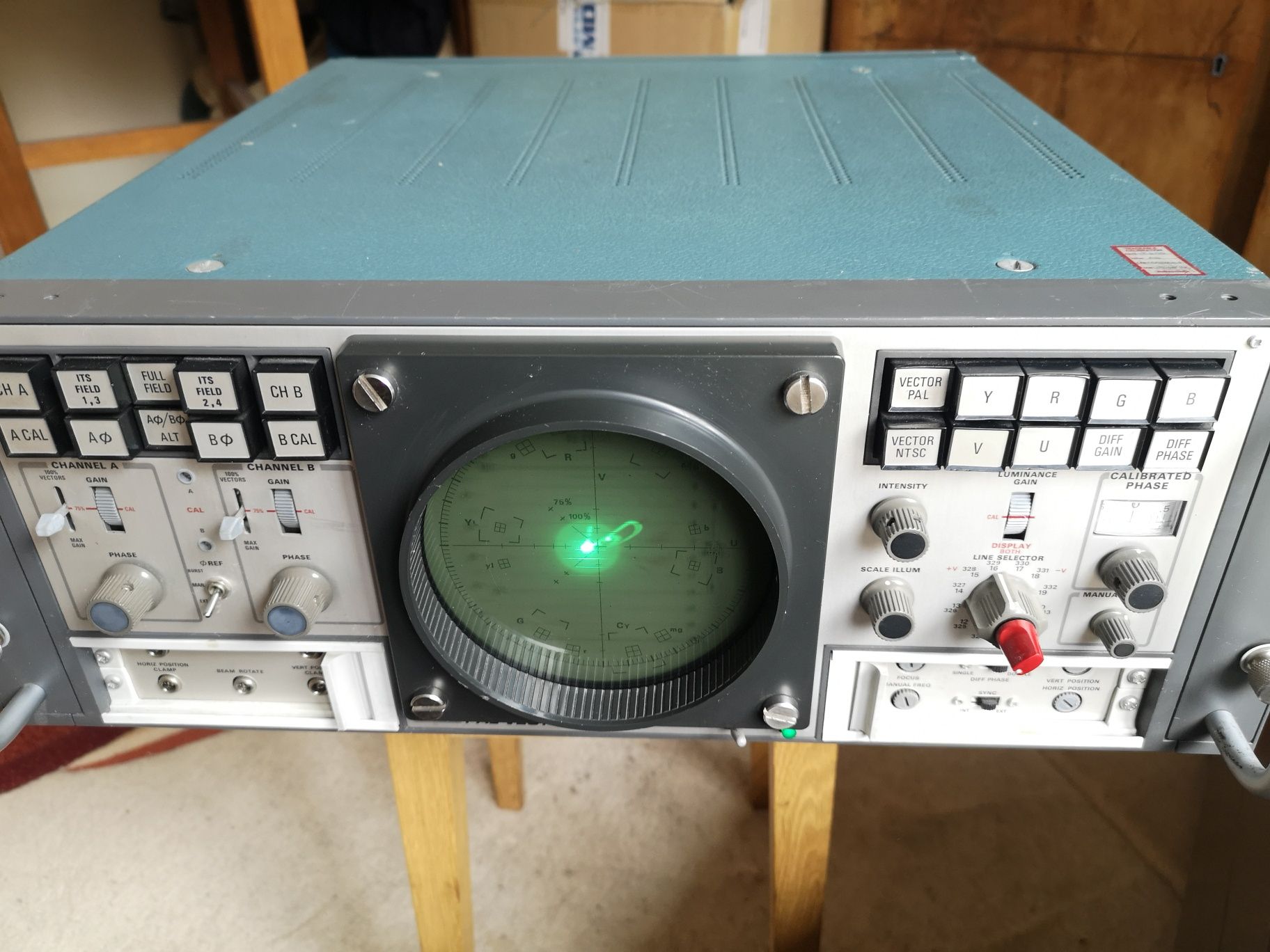 PAL Vectorscope 521A Generator