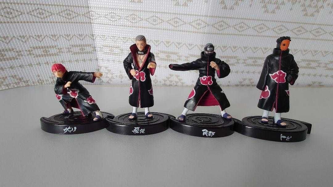 Bandai Naruto Shippuden Lote  Akatsuki 7 peças NOVAS
