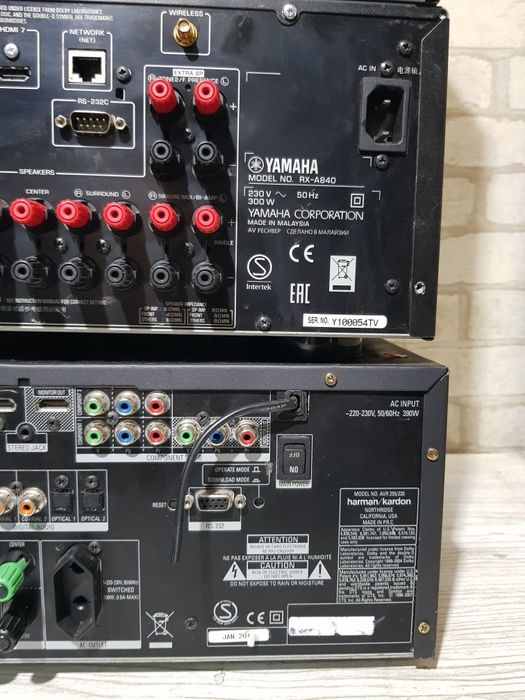 AV ресивер/підсилювач Harman Kardon/Technics/Yamaha HTR-6066