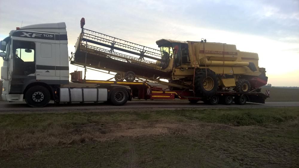 transport maszyn rolniczych Ciechanów Płońsk Mława Przasnysz Płock