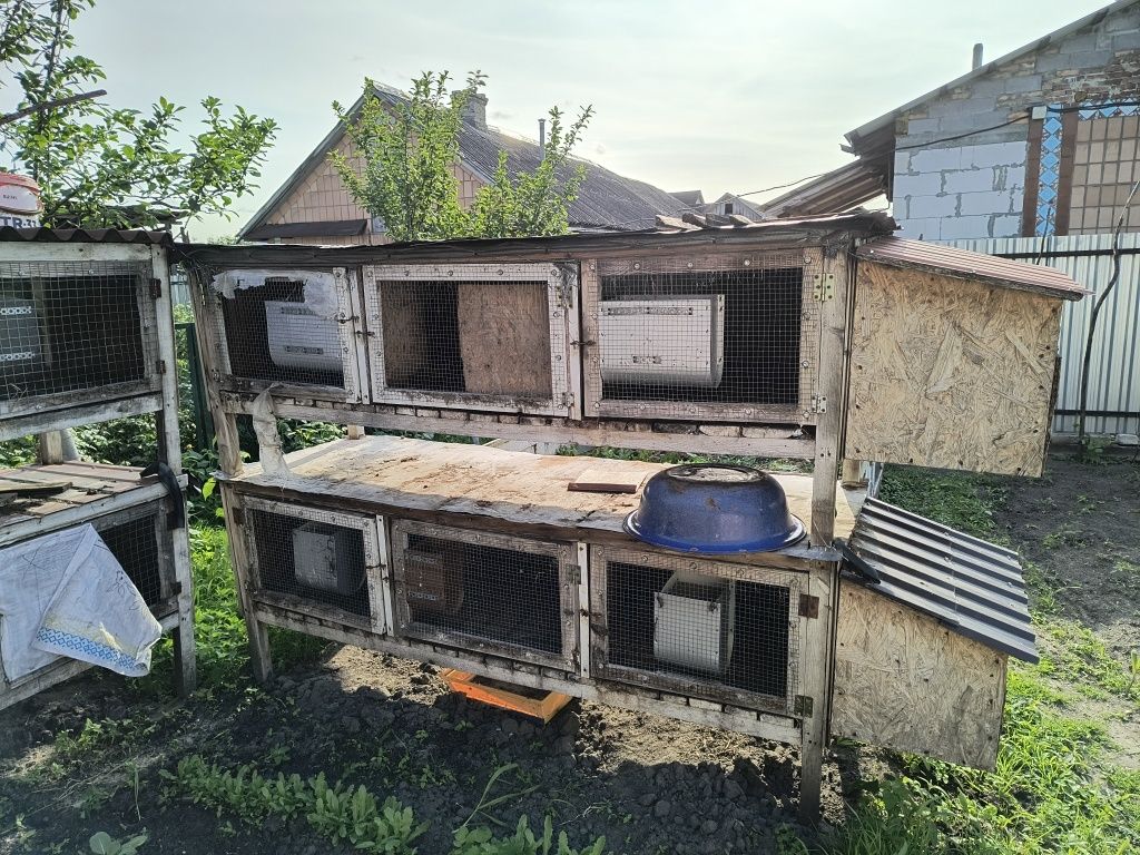 Клітки для кролів,птиці