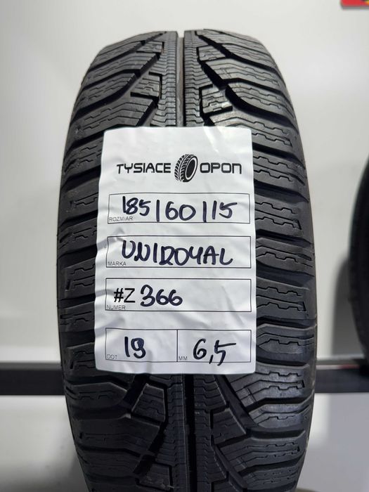 Opony Zimowe 185/60/15 Uniroyal MSPlus77 #Z366
