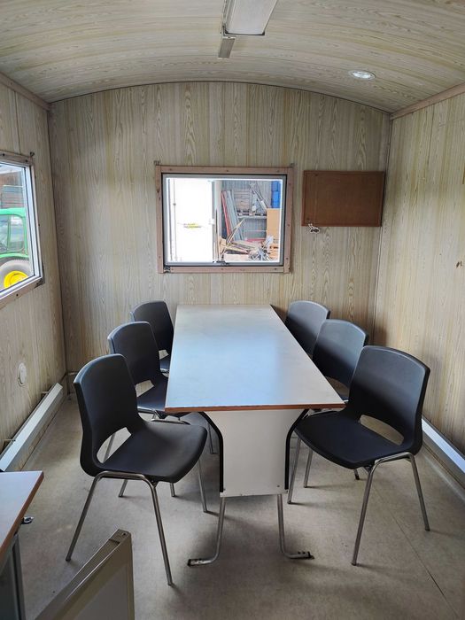 Pawilon mobilny przyczepa socjalna pracownicza barokowóz biuro budowa