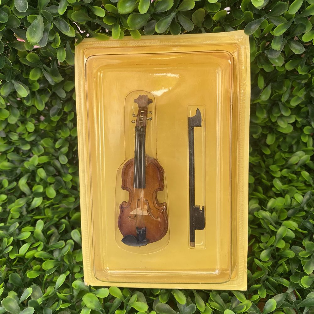 Violino Decorativo em Miniatura