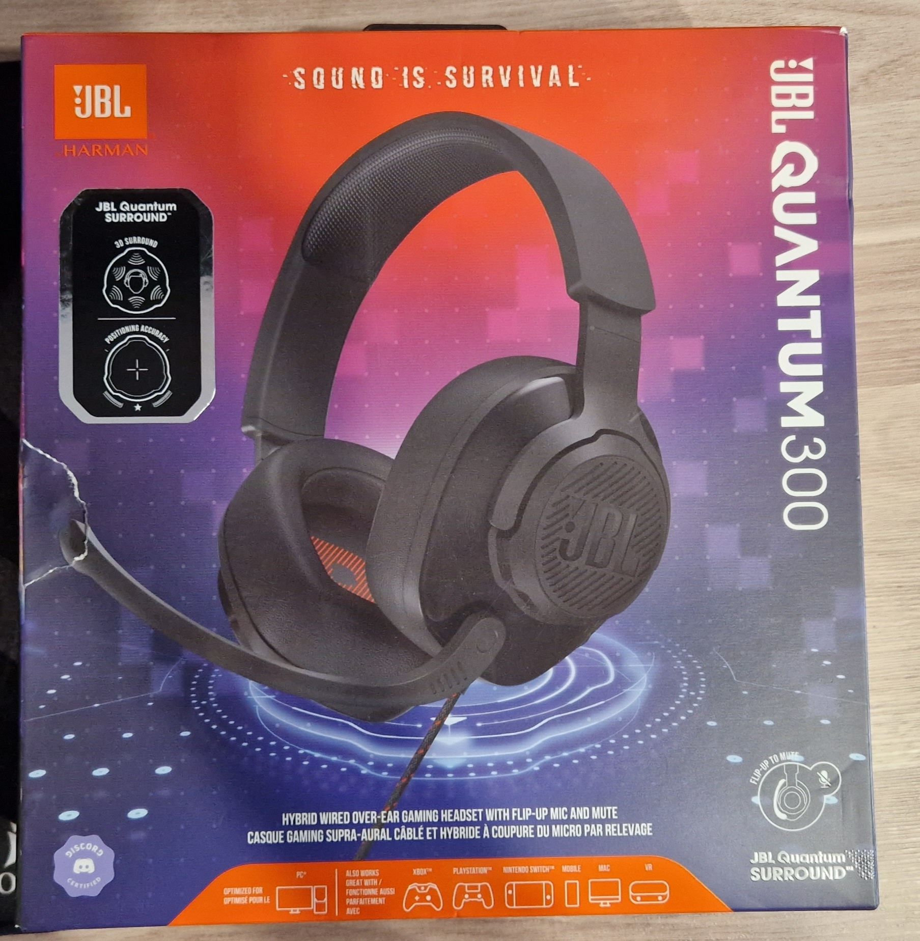 Słuchawki Gamingowe JBL Quantum 300