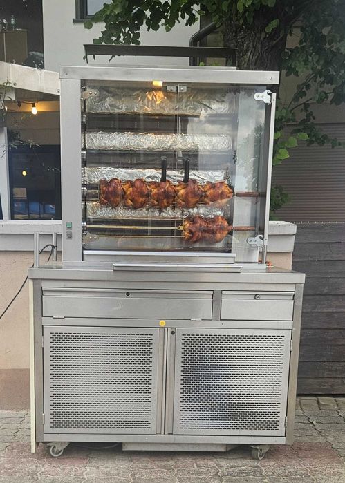 Rożen gazowy do kurczaka