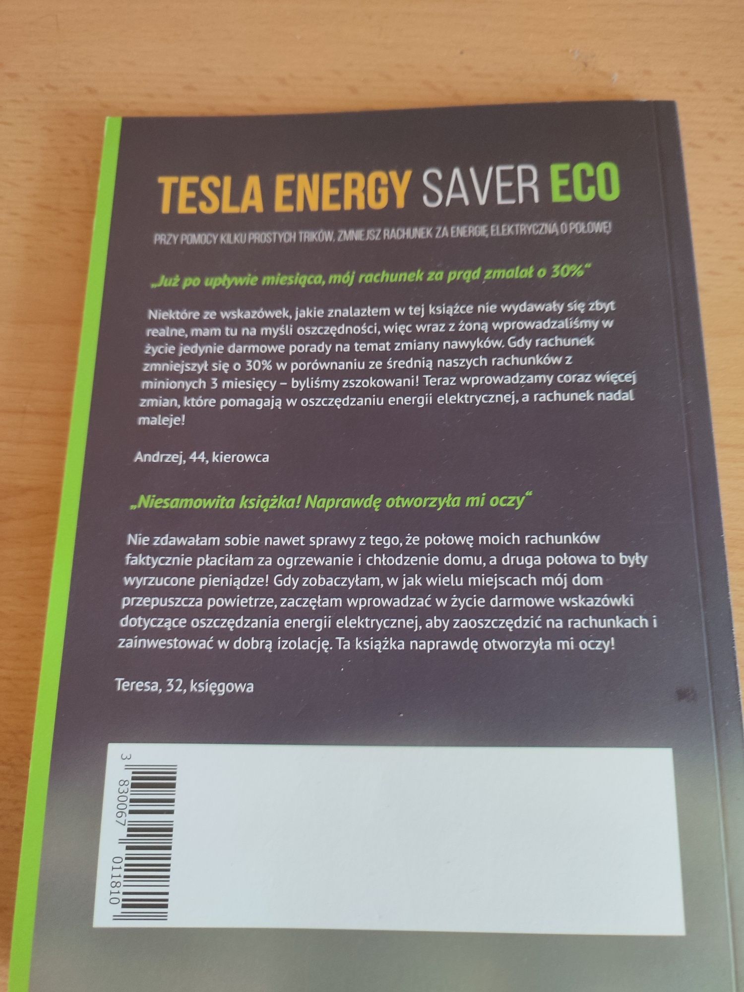 Książka "Tesla Energy"