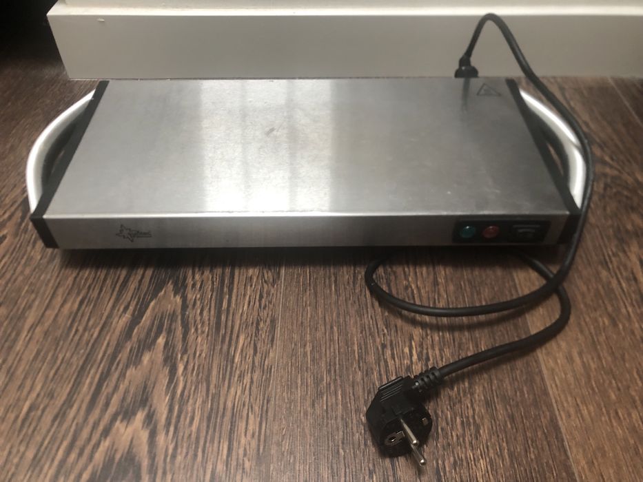 Placa de aquecimento eletrica, usado