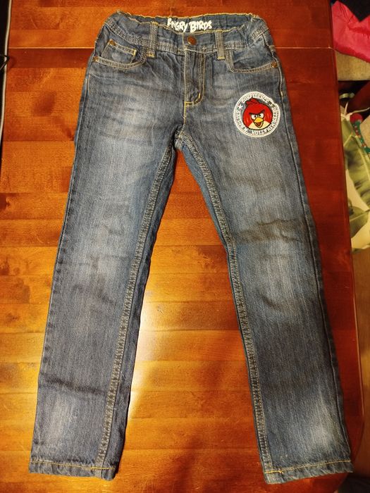 Spodnie jeansowe Angry Birds 122