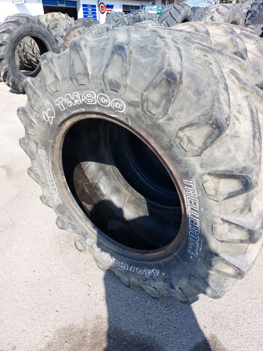 440/65R24 Trelleborg opony używane rolnicze para