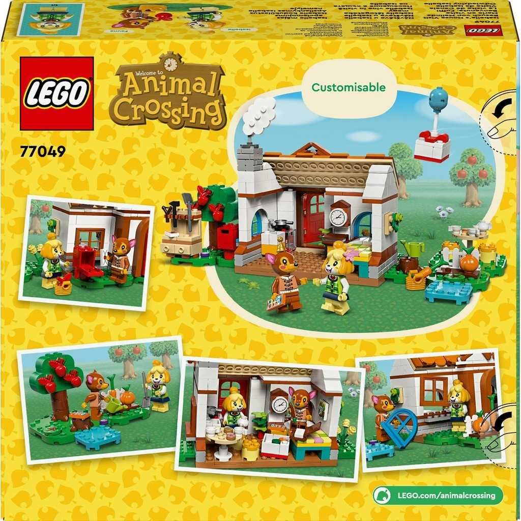 Zestaw klocków LEGO 77049 Animal Crossing - Odwiedziny Isabelle NOWOŚĆ