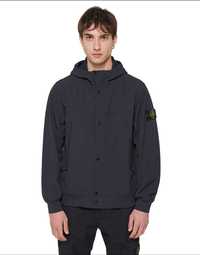 Куртка Stone Island 40227 Light Soft Shell-R Jacket Dark Blue