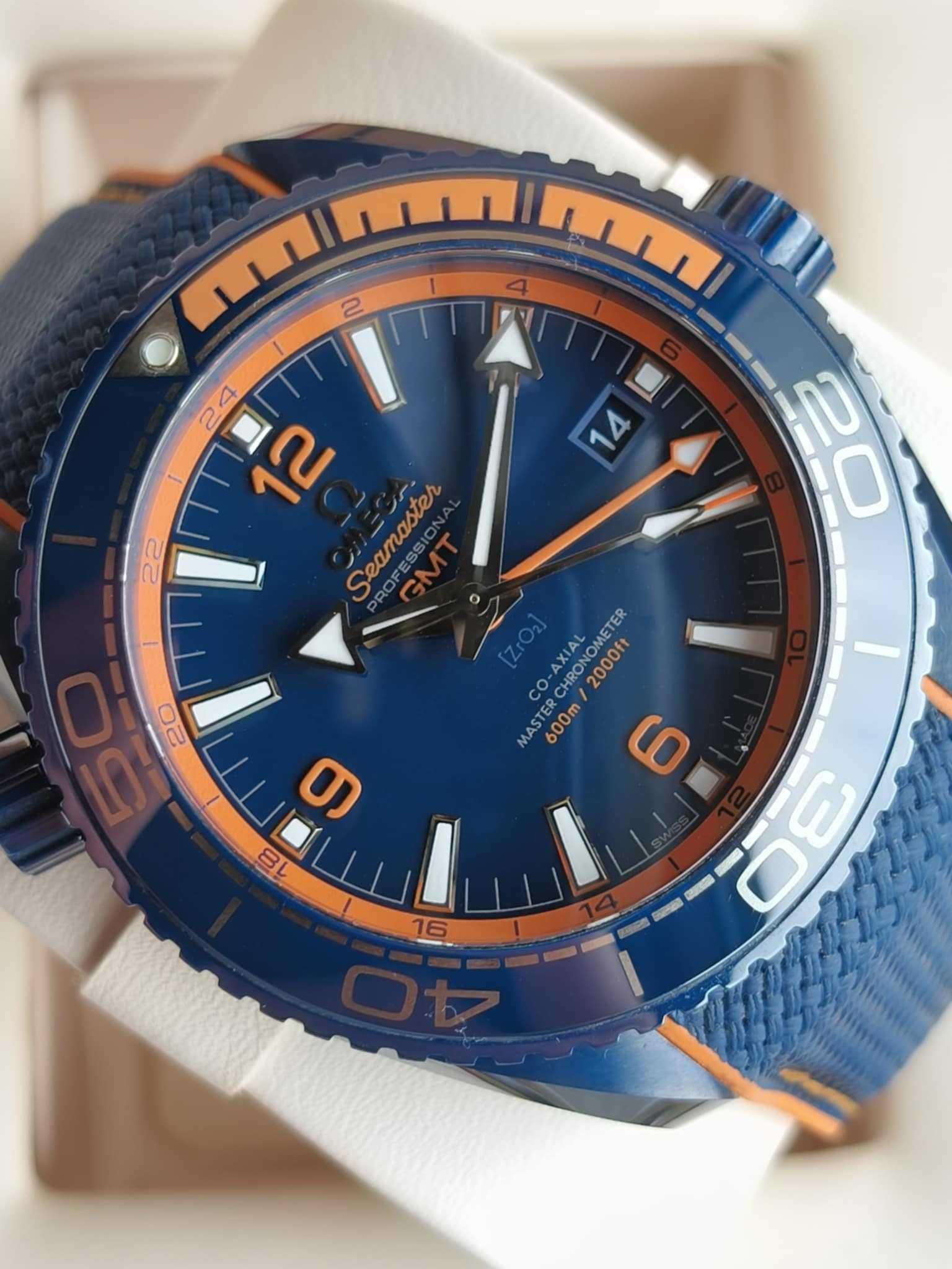 Omega Seamaster Planet Ocean 600M GMT "Big Blue"  2024r