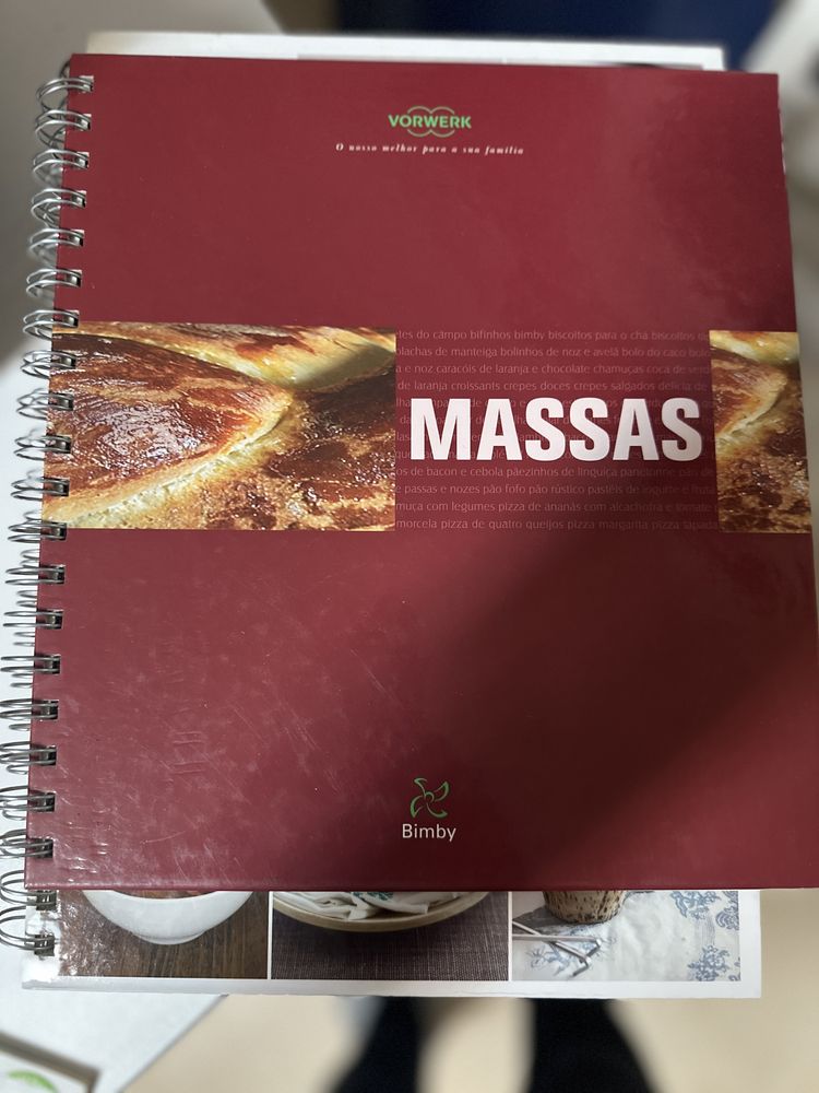 Vendo varios livros de receitas para Bimby TM31