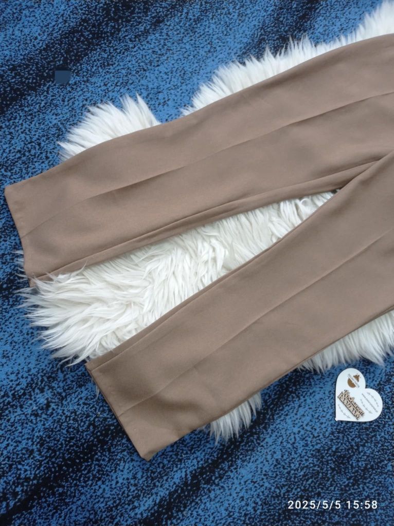 Spodnie 10 M 38 w kant eleganckie wizytowe biurowe codzienne święta im