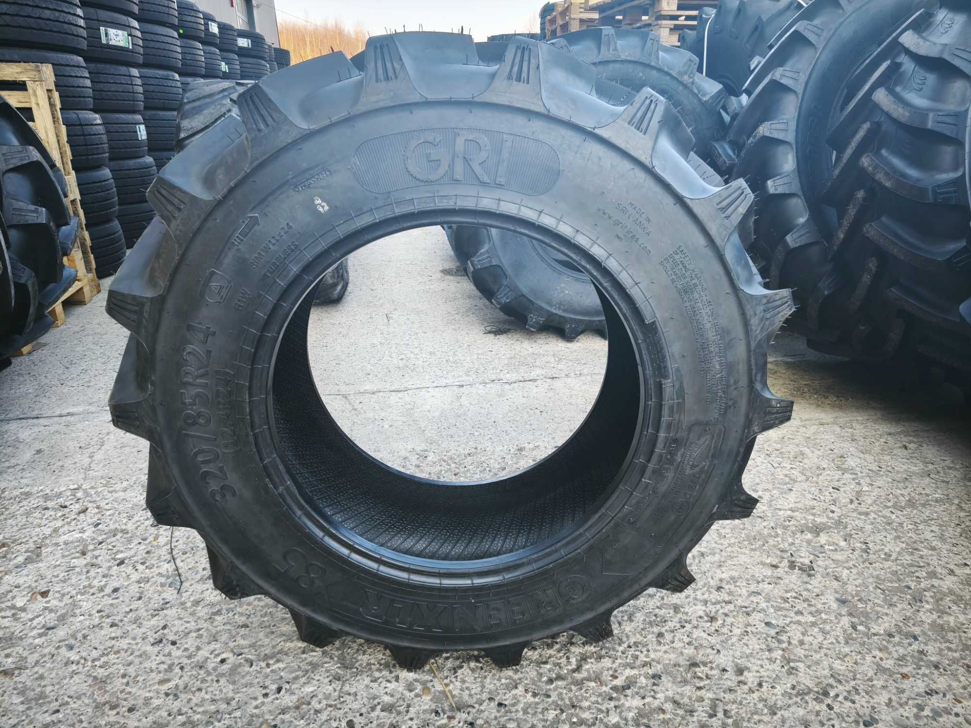 NOWE Opony 320/85R24 XLR85  GRI Naturalny KAUCZUK - cena BRUTTO