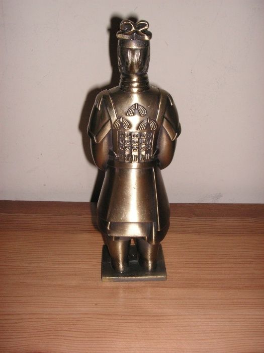 Guerreiro Terracota Bronze ( NOVO )