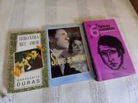 Três livros Duras Fitzgerald de La Serna