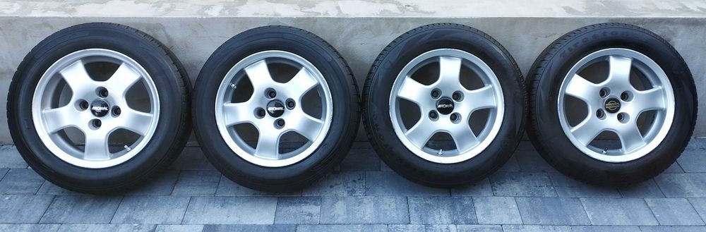 Oryginalne felgi aluminiowe RONAL 15 cali 4 x 108 +opony 185 65 GRATIS