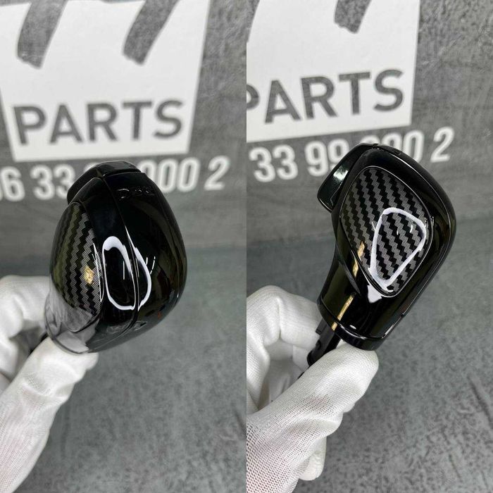 Селектор ручка акпп DSG Aisin CARBON Stell / Piano Black АНТИХРОМ