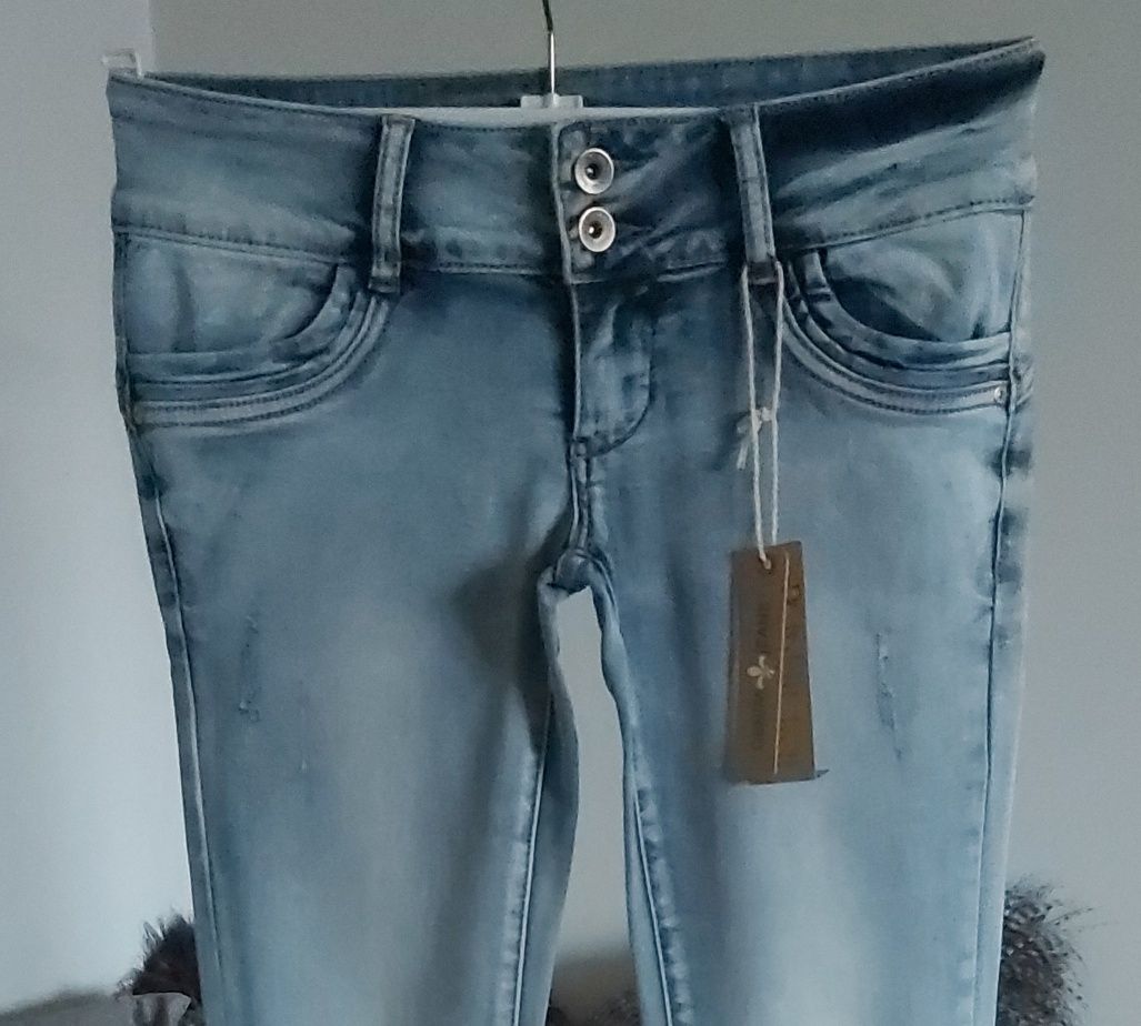 Spodnie Toxik3 rozmiar 38 jeansy