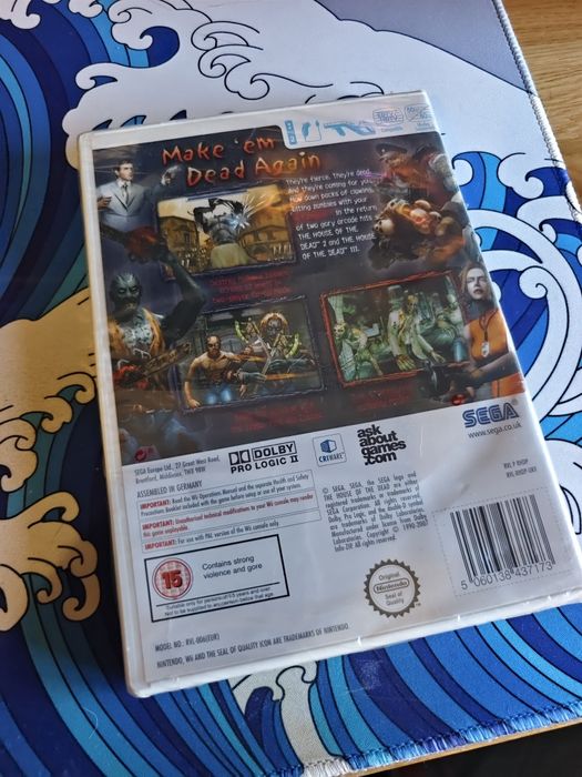 The House of the Dead 2 & 3 Returns Wii Novo Selado