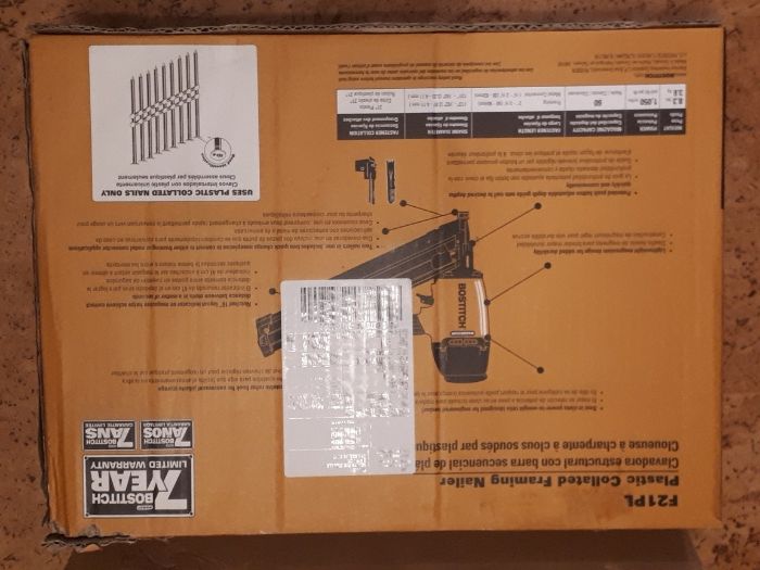 Продам гвоздезабивной пистолет BOSTITCH F21PL