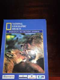 Livro (26 Fascículos) "Paraísos do Mundo Animal, National Geographic