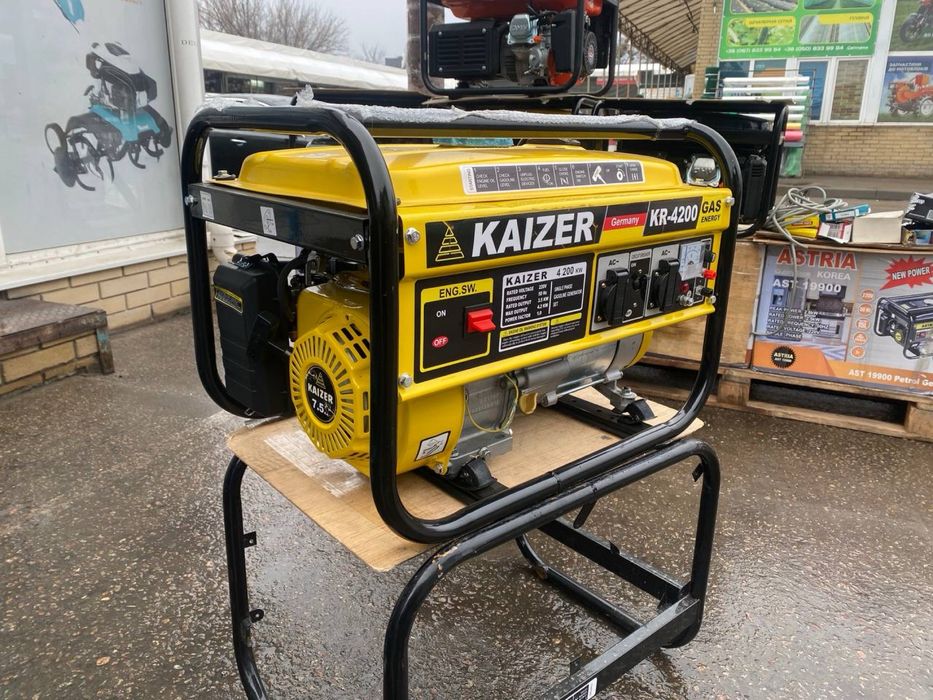 Генератор 3.5-4.2 кВт KAIZER XXV, Европа, бесплатная доставка