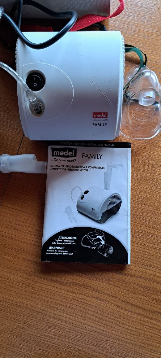 Sprzedam inhalator model family z oprzyrządowaniem