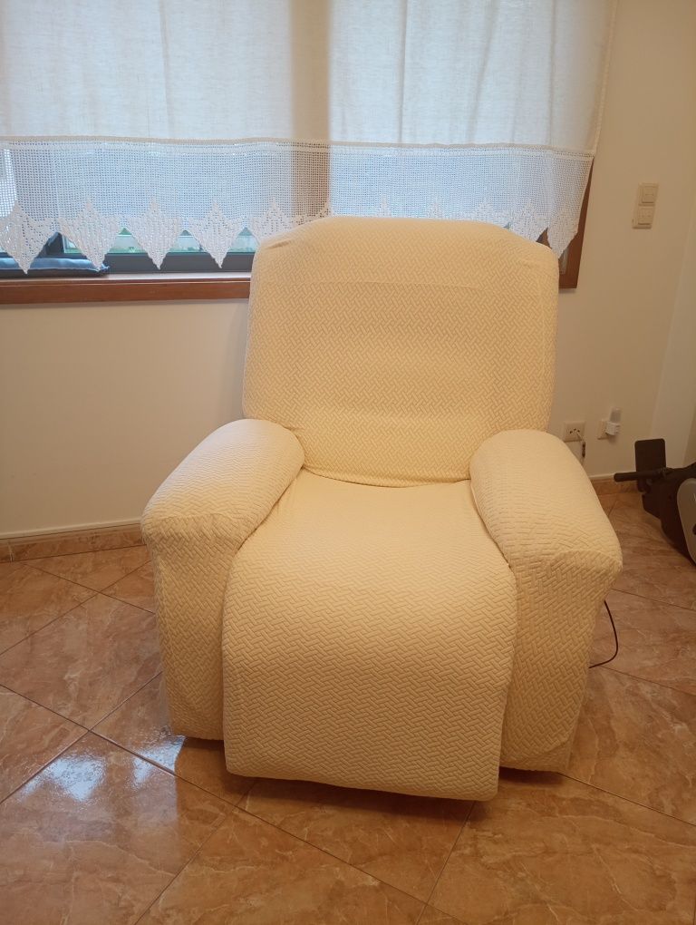 Cadeirão relax beje