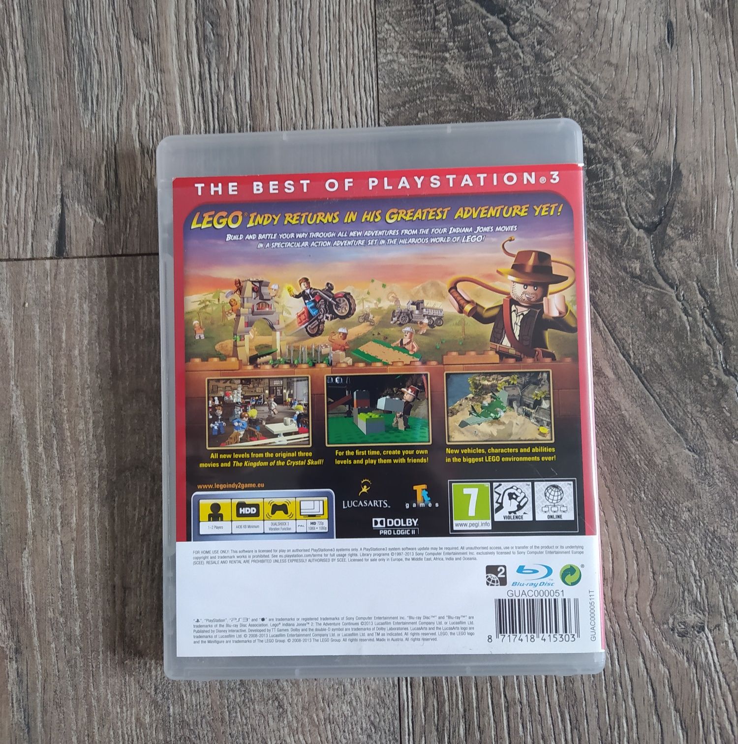 Gra PS3 Lego Indiana Jones 2 Wysyłka