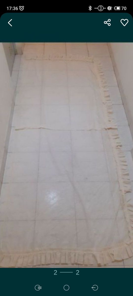 Vários cortinados e acessórios de montagem*
