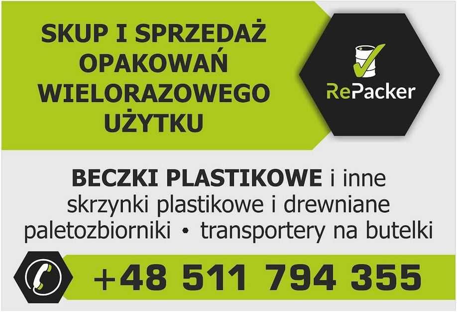 Skup - Odbiór  Pojemniki Skrzynki E2# Beczki#Mausery#Skrzyniopalety