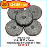 Ímanes em ferrite Y10