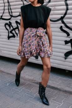 Spódnica Missy Violet Flowers Laurella rozm. M/L