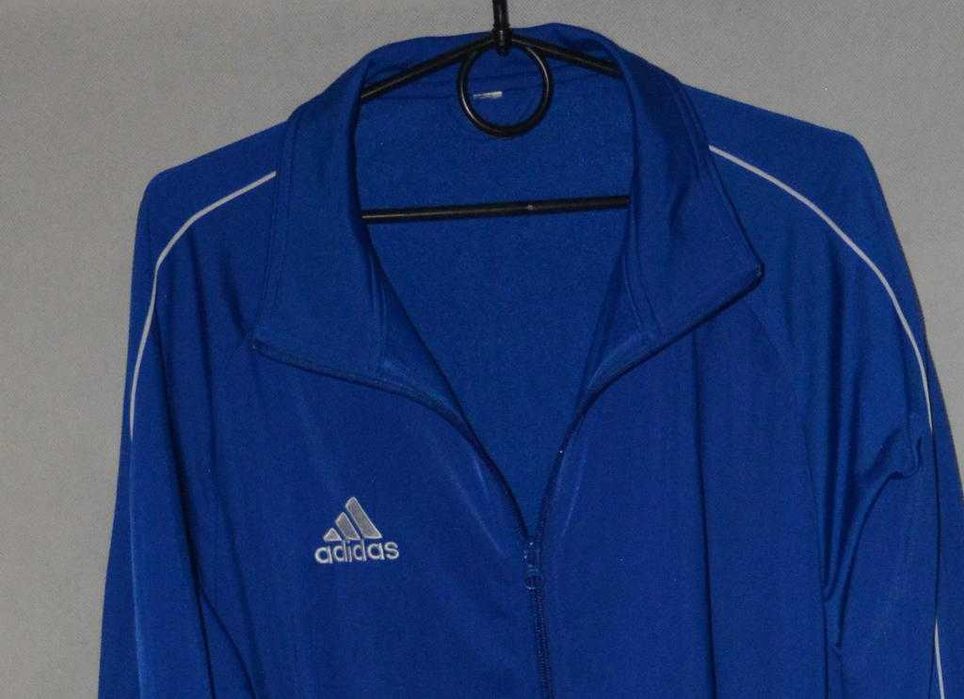 Niebieska rozpinana bluza Adidas XL