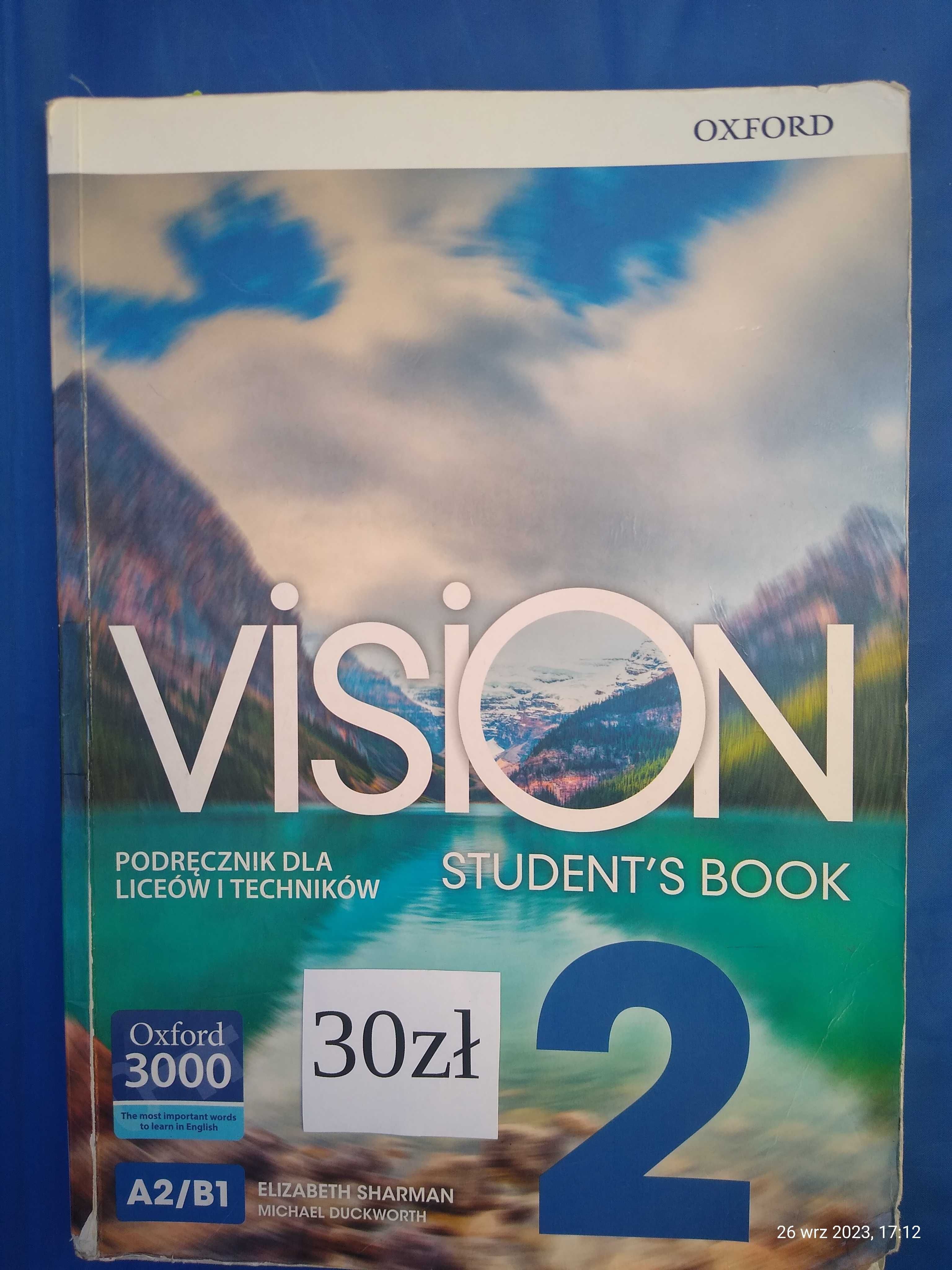 Students Book Vision 2 -Język Angielski