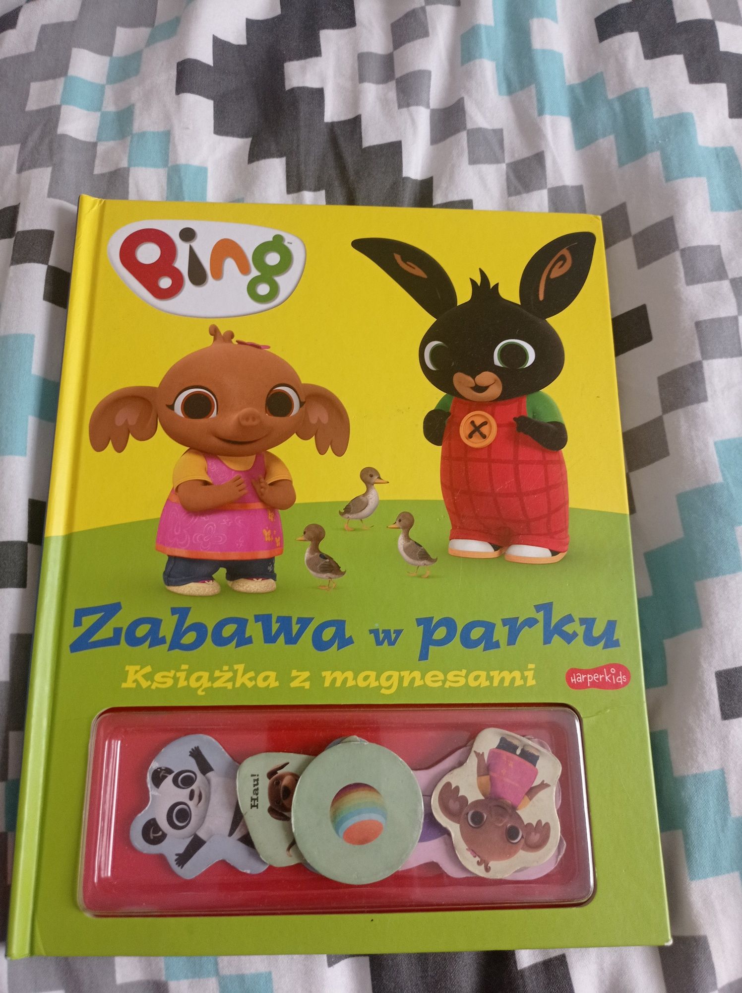 Książka Bing z 7 magnesami