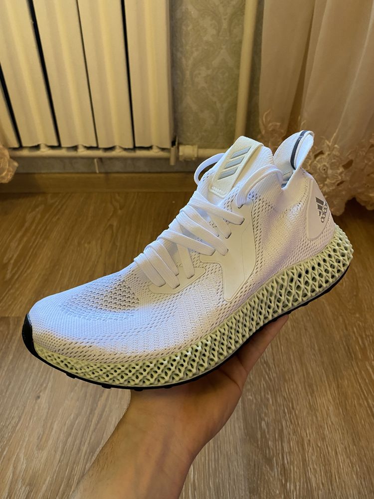 Adidas alphaedge 4d reflective white