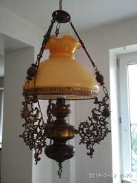 Włoska lampa mosiężna firmy Framon.