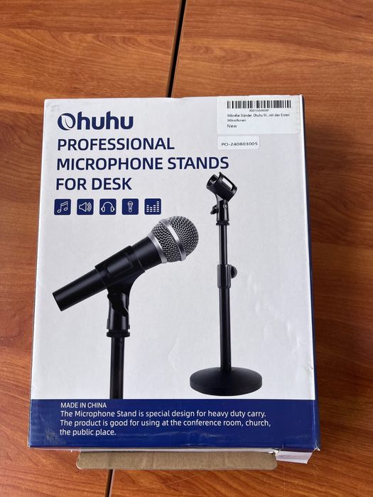 3 x Microfone RODE PODMIC FG0 e 3 x Microphone Stand