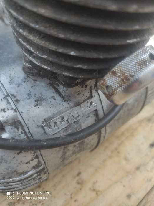 Silnik Romet Komar sztywniak mr232 B4 2320 na pedała pedały wysylka