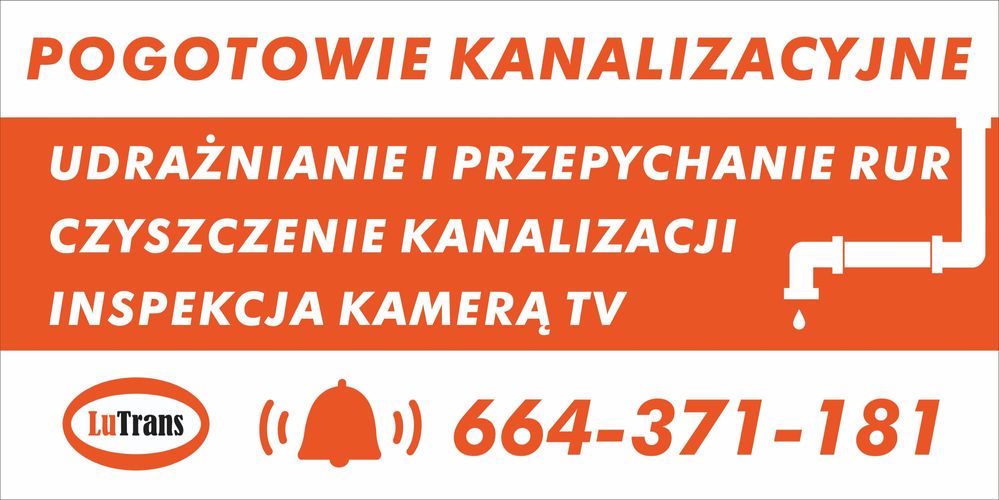 Pogotowie Kanalizacyjne - Udrażnianie rur - Hydraulik - WUKO