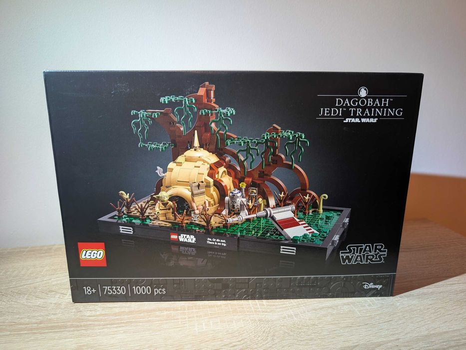 LEGO Star Wars 75330 Diorama: Szkolenie Jedi na Dagobah