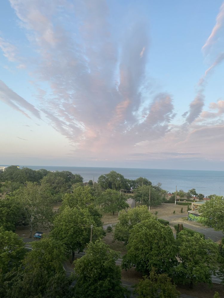 3 ком. квартира посуточно, с видом на море, Парковая