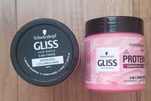 Schwarzkopf Gliss 4w1 maska do włosów blask proteiny soja orzechy