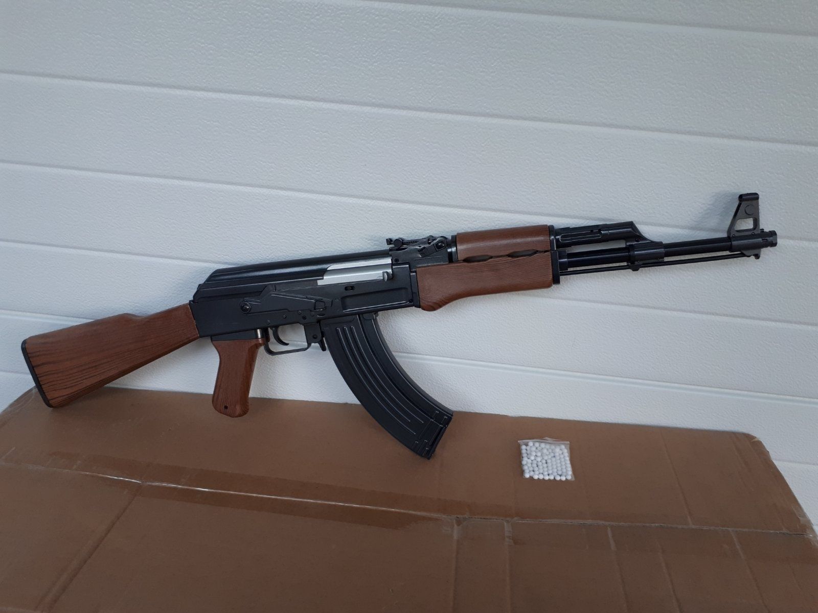 Автомат металлический на пульках Cyma ZM93 Калашникова (АК-47)